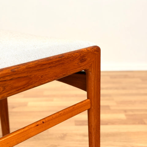 Set of 2 dining chairs in teak by Erik Kirkegaard, 1950s-60s, Denmark