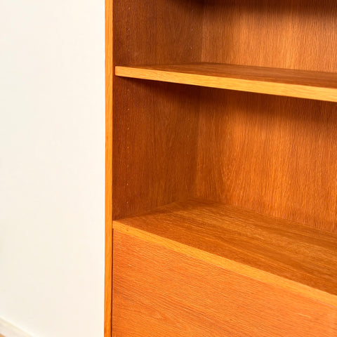 Bookshelf in oak by Åge Hundevad, 1960s-70s, Denmark