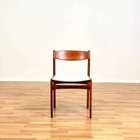 Set of 2 dining chairs in teak by Erik Kirkegaard, 1950s-60s, Denmark