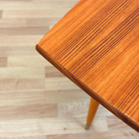 Coffee table in teak & beech by Alberts Tibro
