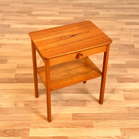 Side table in teak, 1950s-60s