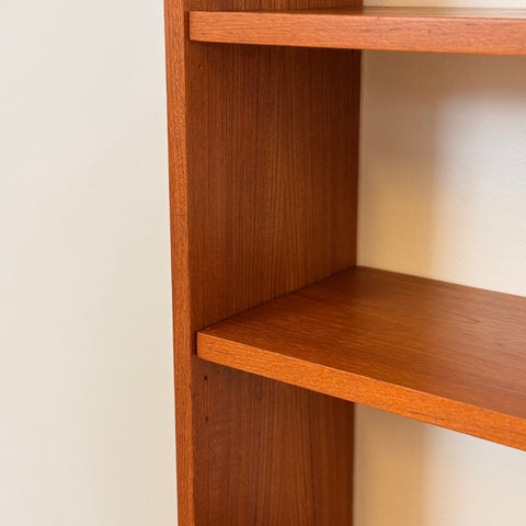 Bookshelf in teak, 1960s-70s, Sweden