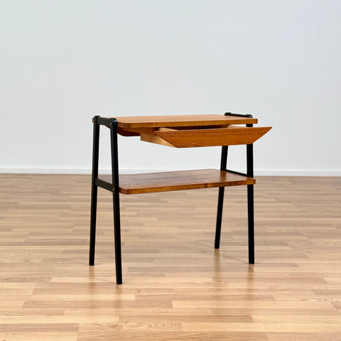 Hall table in teak, 1950s-60s, Sweden - Beyo Vintage