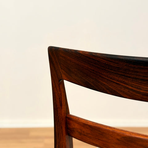 Dining chairs in Santos rosewood by Troeds