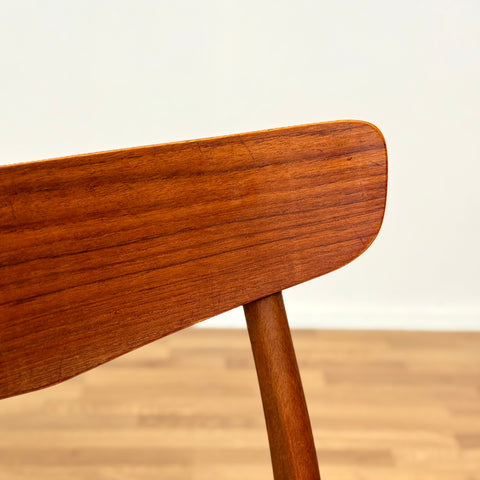 Set of 6 dining chairs in teak & beech by Findahl, 1950s-60s, Denmark