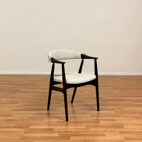 Set of 6 dining chairs in teak & beech by Thomas Harlev for Farstrup, model 213, 1950s-60s, Denmark