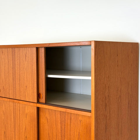 Large wardrobe in teak, 1960s-70s, Denmark - Beyo Vintage