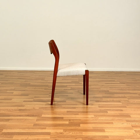 Set of 6 dining chairs Niels O. Moller, model '71', in teak, 1950s-60s, Denmark