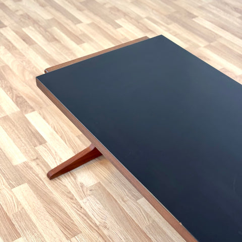 PRICE Coffee table with double top surface in teak, 1950s-60s, Denmark - Beyo Vintage
