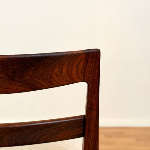 Dining chairs in Santos rosewood by Troeds