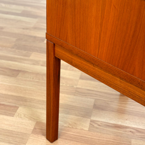 Bedside table in teak, 1960s-70s, Sweden
