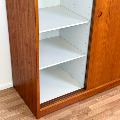 Large wardrobe in teak, 1960s-70s, Denmark - Beyo Vintage