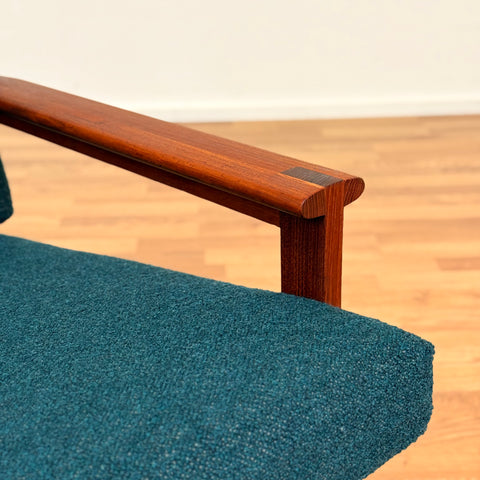 Armchairs in solid teak by Illum Wikkelsö, 1950s-60s, Denmark