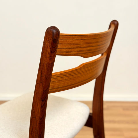 Set of 4 dining chairs in teak by Findahl, 1950s-60s, Denmark