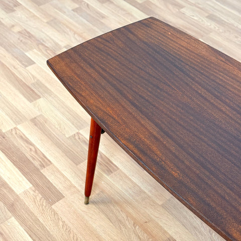 Coffee table in teak, 1950s-60s, Sweden
