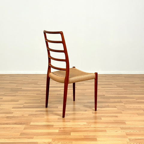 Dining chairs in teak by Niels O. Moller