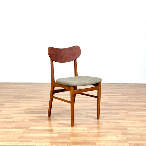 Set of 4 dining chairs in teak & beech, 1950s-60s, Denmark - Beyo Vintage