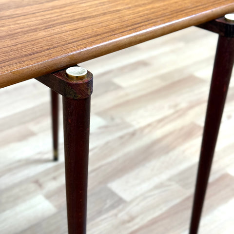 Small side table in teak by A-B.S Ljungqvist, 1950s-60s, Sweden - Beyo Vintage