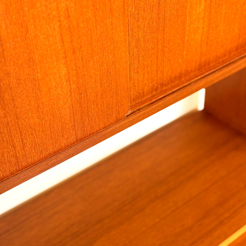 Bookshelf in teak, 1960s-70s, Sweden