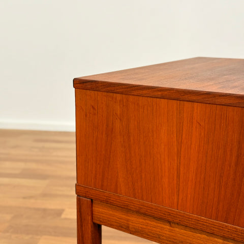 Bedside table in teak, 1960s-70s, Sweden