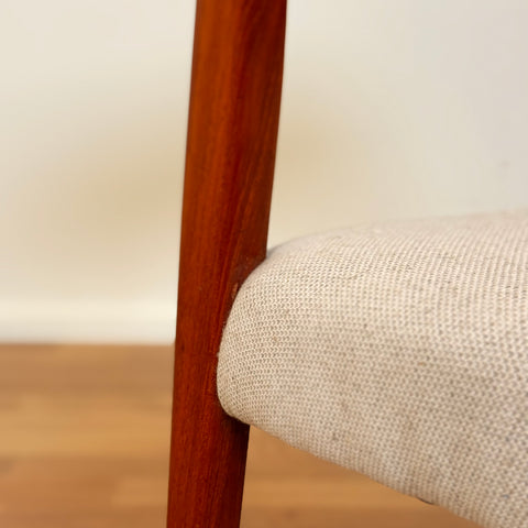 Set of 6 dining chairs Niels O. Moller, model '71', in teak, 1950s-60s, Denmark