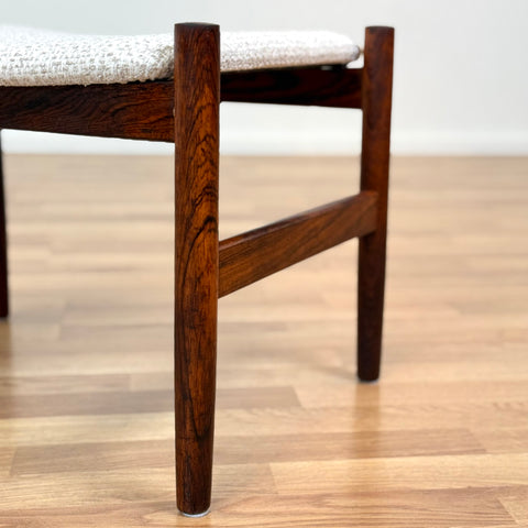 Stool in rosewood by Spottrup Møbler, 1950s-60s, Denmark - Beyo Vintage