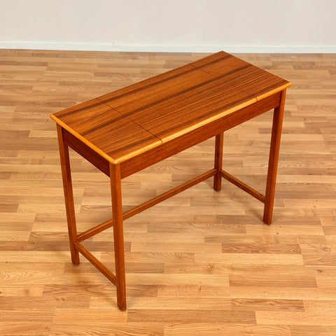 Dressing table / Writing desk in teak, 1950-60s, Sweden
