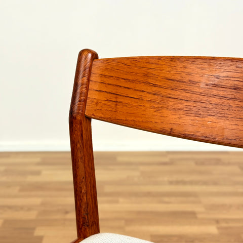 Set of 2 dining chairs in teak by Erik Kirkegaard, 1950s-60s, Denmark