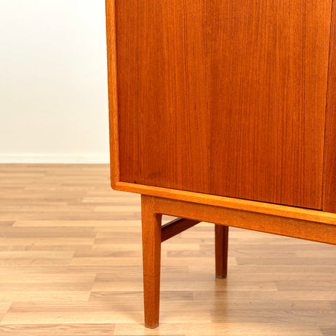Highboard "Reno" in teak & oak by B.Fridhagen