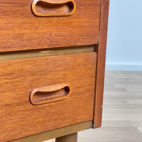 Chest of drawers, teak, Denmark, 1950s-60s - Beyo Vintage