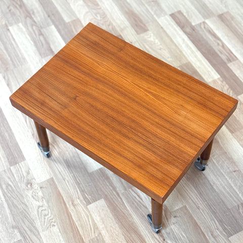 Side table / Trolley in teak, 1950s-60s, Denmark - Beyo Vintage