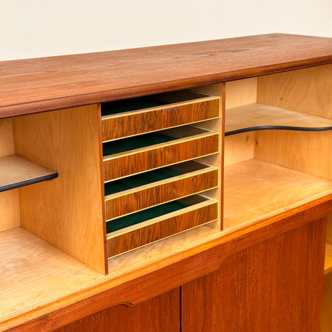 Highboard in teak, Denmark