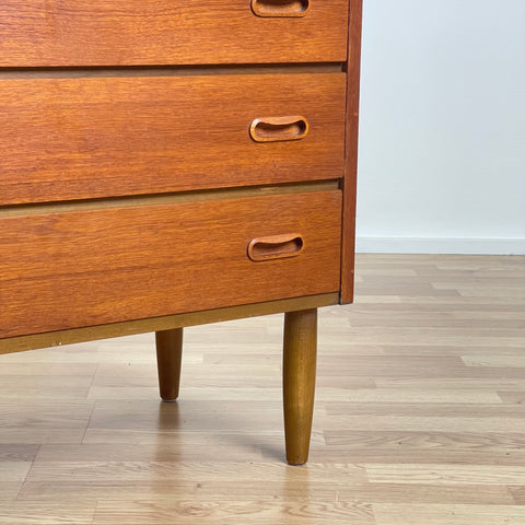 Chest of drawers, teak, Denmark, 1950s-60s - Beyo Vintage
