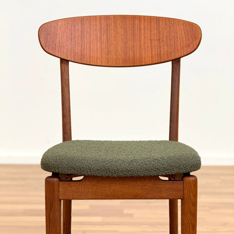 Set of 4 dining chairs in teak by Skive Møbelfabrik, 1950s-60s, Denmark - Beyo Vintage