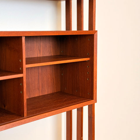 TYPE? High bookshelf in teak, 1950s-60s, Denmark - Beyo Vintage