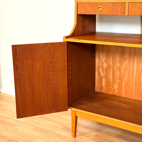 Bookshelf in teak, Sweden