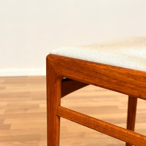 Set of 2 dining chairs in teak by Erik Kirkegaard, 1950s-60s, Denmark
