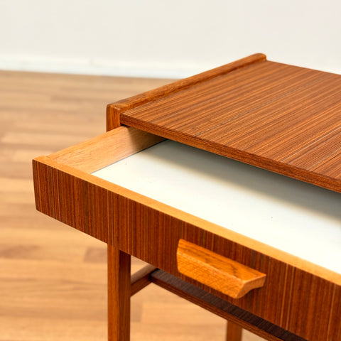 Set of 2 bedside tables in teak, 1950s-60s, Sweden