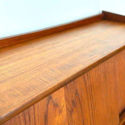 Highboard in teak, 1950s-60s, Denmark - Beyo Vintage