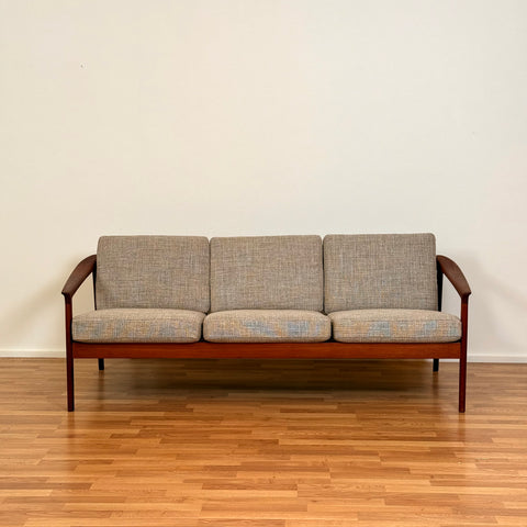 Sofa in solid teak by Folke Ohlsson for Bodafors, 1950s-60s, Sweden