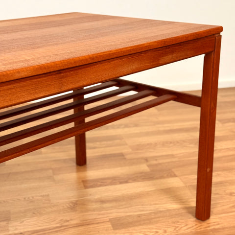 Coffee table "Casino" in teak by Gunnar Myrstrand and Sven Engström for Bra Bohag, Tingströms, Sweden, 1950s-60s