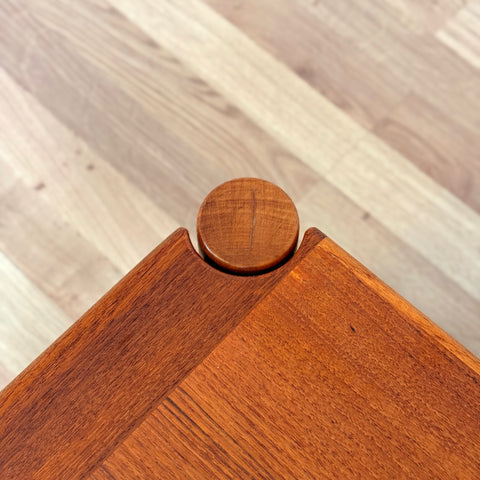 Coffee table in teak, 1950s-60s, Sweden