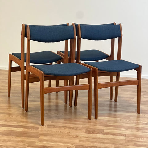 Set of 4 dining chairs, Eric Buch - Beyo Vintage