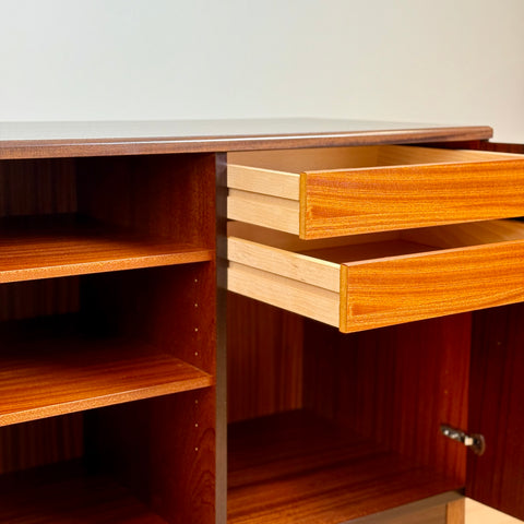 Sideboard in mahogany, 1970s, Denmark - Beyo Vintage